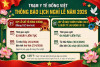 Thông báo lịch nghỉ Lễ năm 2026